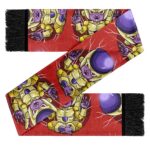 Golden Frieza Epic Peace Out Pose Pattern Wool Scarf