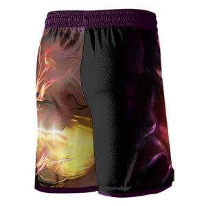 Golden Frieza Two Forms Art Basketball Shorts