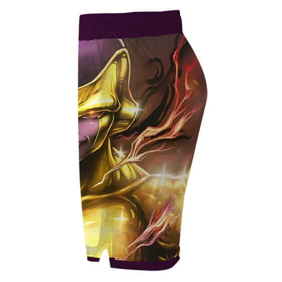 Golden Frieza Two Forms Art Basketball Shorts
