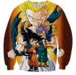 Goten Trunks Gotenks Super Saiyan 3D Sweatshirt - Saiyan Stuff