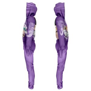 Gotenks Fighting Stance DBZ Purple Jumpsuit