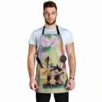 Grandpa Gohan and Kid Son Goku Dragon Ball Powerful Apron