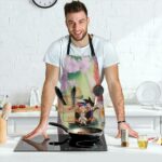 Grandpa Gohan and Kid Son Goku Dragon Ball Powerful Apron