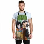 Grandpa Gohan with Baby Son Goku Dragon Ball Cute Cool Apron