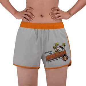 Greetings From Kame House Dragon Ball Women's Beach Shorts