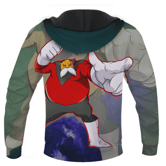 Dragon Ball Super The Fearless Toppo In Bloodlust Hoodie