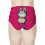 Happy Puar Dragon Ball Z Reddish Cute Women's High-Waist Brief