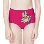 Happy Puar Dragon Ball Z Reddish Cute Women's High-Waist Brief
