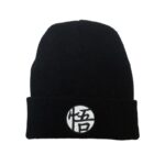 Master Roshi Goku Kame Symbol Orange Black Winter Beanie