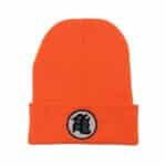 Master Roshi Goku Kame Symbol Orange Black Winter Beanie