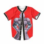 Dragon Ball Super Hit Infallible Assassin Red Baseball Jersey