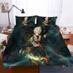 DBZ Goku Black Violent Power Lightning Bedding Set