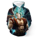 Incredible Gogeta Artwork Super Saiyan Goku Vegeta Dope Trendy Hoodie
