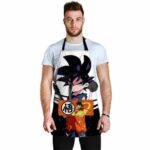 Intense Kid Goku Kame Kanji Dragon Ball Z Cool Awesome Apron