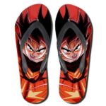 Kakarot Kaioken Emperor Fist Red Dope Flip Flop Sandals