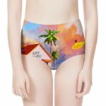 Kame House Island And Kid Goku Dragon Ball Cute Women's Brief