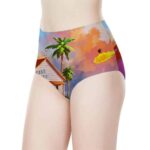 Kame House Island And Kid Goku Dragon Ball Cute Women's Brief