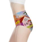 Kame House Island And Kid Goku Dragon Ball Cute Women's Brief