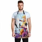 Kamehameha SSJ Son Goku and Gohan DBZ Awesome Powerful Apron