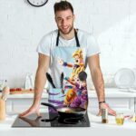 Kamehameha SSJ Son Goku and Gohan DBZ Awesome Powerful Apron