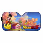 Kid & Adult Goku Riding Kinton Cloud Kame House Car Sun Shade