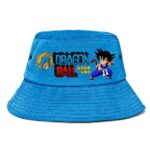 Kid Goku Dragon Ball Light Blue Cool and Awesome Bucket Hat