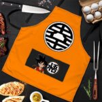 Kid Goku Kaio Sama Kanji Dragon Ball Z Cool Awesome Apron