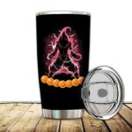 Badass Kid Majin Buu with Seven Dragon Balls DBZ Tumbler