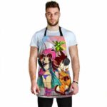 Kid Son Goku and Kid Chichi Dragon Ball Cute and Cool Apron