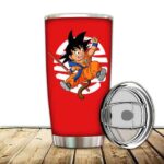 Kid Son Goku with Kame Kanji Dragon Ball Powerful Tumbler