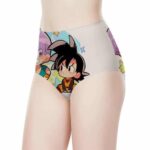 Kid Trunks And Goten DBZ Women's High-Waist Underwear