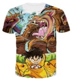 Kid Gohan Inner Power Great Ape Form 3D Graffiti T-shirt - Saiyan Stuff