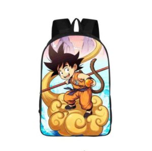 Dragon Ball Z School Backpack 16 Goku DBZ Vegeta Piccolo w/ Pencil Ca –  Open and Clothing