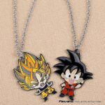 Kid Goku Super Saiyan Cute Metal Pendant Necklace - Saiyan Stuff