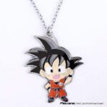 Kid Goku Super Saiyan Cute Metal Pendant Necklace - Saiyan Stuff