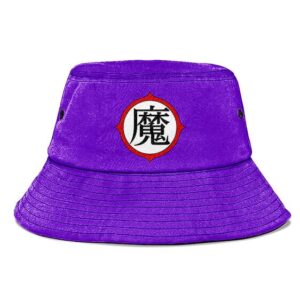 King Piccolo Kanji Sign Dragon Ball Purple Cool Bucket Hat