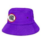 King Piccolo Kanji Sign Dragon Ball Purple Cool Bucket Hat