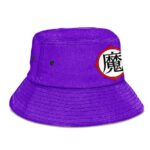 King Piccolo Kanji Sign Dragon Ball Purple Cool Bucket Hat