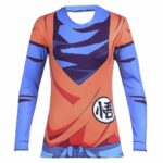 King Kai Training Go Symbol Goku Long Sleeves 3D Women T-Shirt