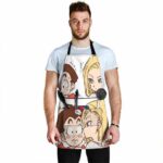 Krillin Android 18 and Marron Dragon Ball Z Cute Cool Apron