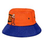 Krillin Kanji Bragon Ball Z Orange and Blue Cool Bucket Hat
