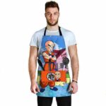 Krillin Kanji Kame House Island Dragon Ball Z Awesome Apron