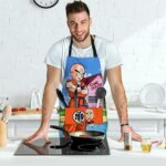 Krillin Kanji Kame House Island Dragon Ball Z Awesome Apron