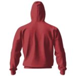 Krillin Tacos Icon Design Red Zip Up Hoodie
