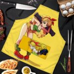 Launch Bad Girl Side Dragon Ball Z Cute Cool Awesome Apron