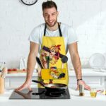 Launch Bad Girl Side Dragon Ball Z Cute Cool Awesome Apron