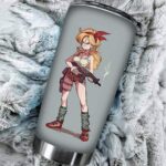 Launch Bad Girl with Machine Gun Dragon Ball Awesome Tumbler