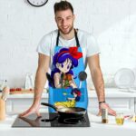Launch Good Girl Side Dragon Ball Z Cute Cool Awesome Apron
