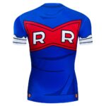 Lazuli Android 18 Blue Outfit Red Ribbon Army 3D Women Gym T-Shirt
