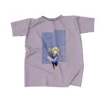 Lazuli Android 18 Dragon Ball Z Lavander Tees